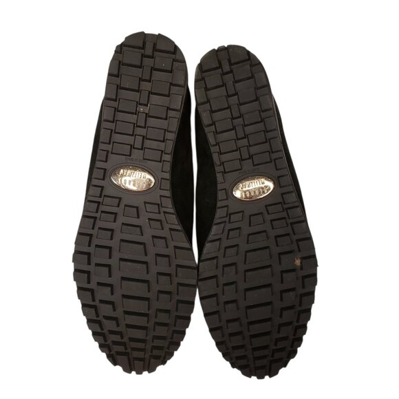 Stuart Weitzman NWOT Women's Black Suede Shearling Lined Shoes Size 7.5 M - Picture 7 of 7